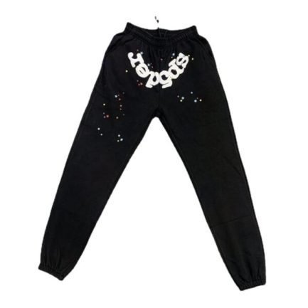 22ss Classic Flame Logo Graffiti Sp5der Trouser