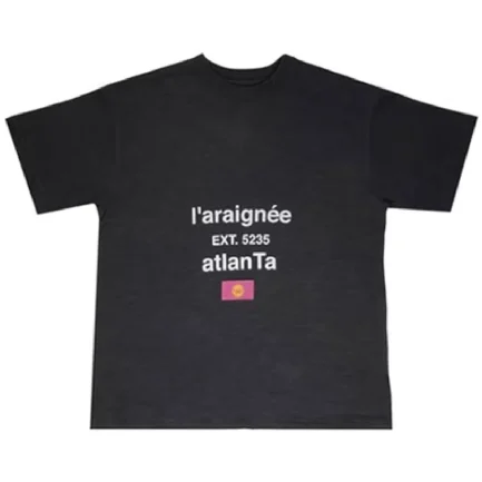 Black Sp5der Worldwide T-Shirt