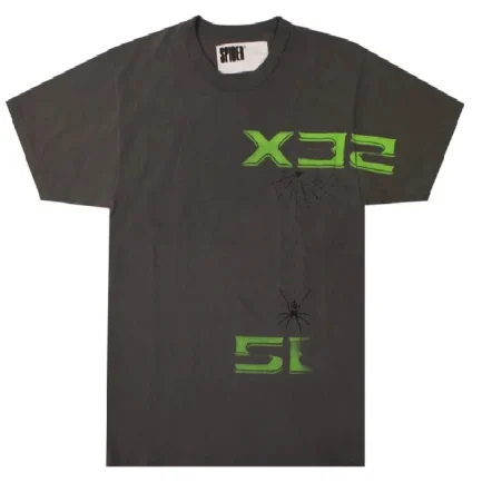 Sp5der Logo T-Shirt Black