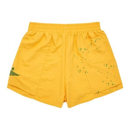 Sp5der Double Layer Shorts Yellow
