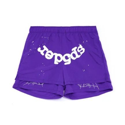 Sp5der Grape Logo Short