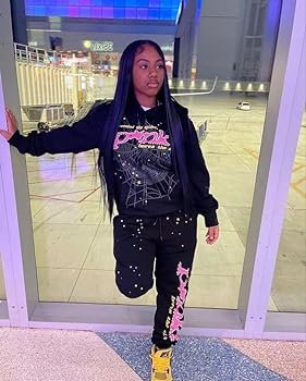 Transform Outfit with Iconic Black Sp5der Hoodie